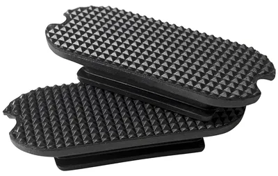 Productafbeelding van Veiligheidsstijgbeugel Rubber - Stijgbeugel Vullingen - Paardrijden Grip - Extra Anti-Slip - 4.75 cm - Zwart