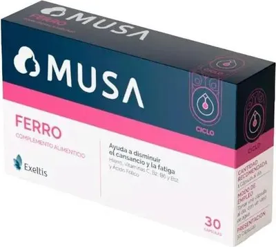 Immagine prodotto di Exeltis Musa Ferro 30 capsule