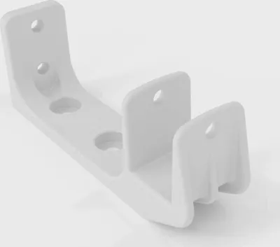 Produktbild von Gelenkarmmarkise Alu Decken Wandhalterung mit Befestigung Markise Kombihalterung 40mm grau 1er Set