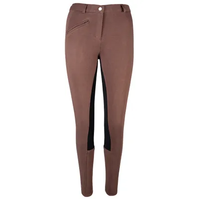 Produktbild von Pfiff PFIFF Reithose Damen Vollbesatz, Braun-Schwarz, 40