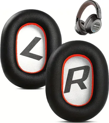 Obrázek produktu pro TRADEBIT 2x náhradní náušníky pro sluchátka Plantronics BACKBEAT PRO 2 černá