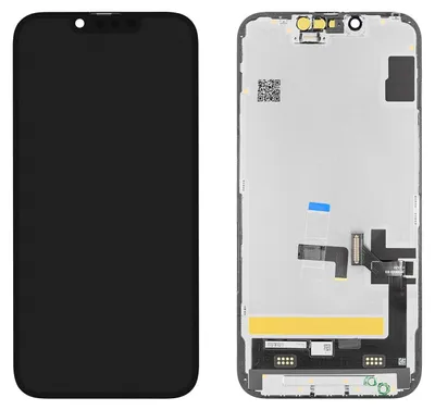 Produktbild von Ersatz OLED Display für Apple iPhone 14, 6,1 Zoll, Schwarz, 1170 x 2532 Pixel