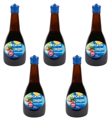 Produktbild von Vegeta Umami Gewürz 5x 204g - flüssige Würze universal für Suppen Soßen Fleisch