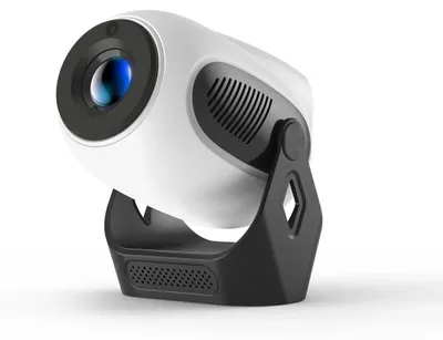 Produktbild von Mini Beamer HY300X-3 - Android 11 Smart Projektor - 720p HD mit 4K Unterstützung - 300 ANSI Lumen - WiFi 6 & BT 5.0 - Auto Keystone - Tragbar EU Stecker