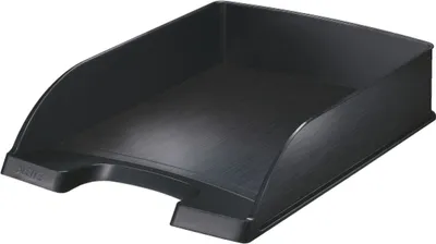 Produktbild von Leitz 52540094, Kunststoff, Schwarz, A4, Briefumschlag, Letter, Hinweis, Papier, 255 x 357 x 70 mm, 280 g