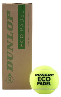 Produktbild von Dunlop Eco Padelballbox Gelb 24 x 3 Balls Gelb 24 x 3 Balls