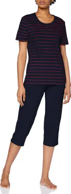 Produktbild von Schiesser Damen Anzug 3/4 lang, 1/2 Arm multicolor 2 Stück Gr. 036