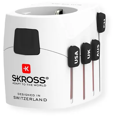 Produktbild von Skross PRO World & USB Universal Reiseadapter, Weltweit