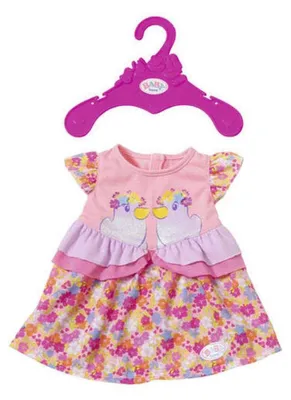 Imagen del producto de Vestidos para muñecas BABY born, surtido de 2 unidades. Juguete para muñecas, a partir de 3 años