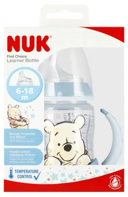 Produktbild von Nuk 10.215.340 First Choice + Winnie Learner Bottle 150ML Baby-Becher