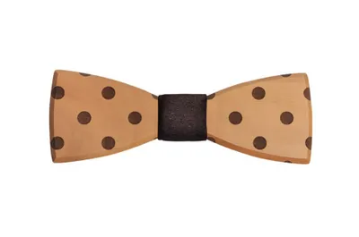 Produktbild von BeWooden Herren hölzerne Fliege Dolo brown