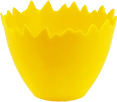 Produktbild von Eierbecher Pflanzschale Gelb Ø9cm 20 St Stück Kunstblumen-Deko Osterdeko Frühling