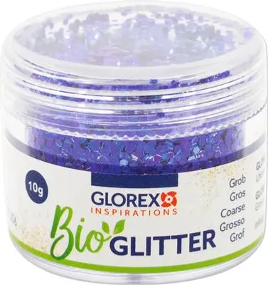 Produktbild von Glitter grob dunkelblau 10 g