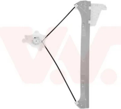 Produktbild von VAN WEZEL 5818266 Elektrischer Fensterheber Vorne Rechts für VW Fox Schrägheck (5Z1, 5Z3, 5Z4)