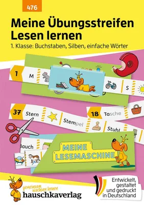Obrázok produktu pre Meine Übungsstreifen Lesen lernen - 1. Klasse: Buchstaben, Silben, einfache Wörter