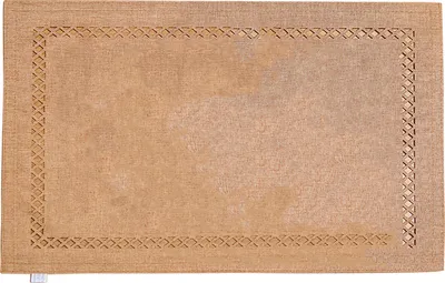 Produktbild von Wasserdichtes Tischset, geometrisch, ausgehöhlt, quadratisch, verdickt, hitzebeständig, rutschfest, für Partys, Hochzeiten, Bankette, Tischdekoration, Esszimmer, Küchenmatte