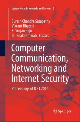 Obrázek produktu pro Computer Communication, Networking and Internet Security