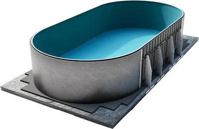 Produktbild von Komplett System für Ovalformbecken 320 x 600 x 135 cm