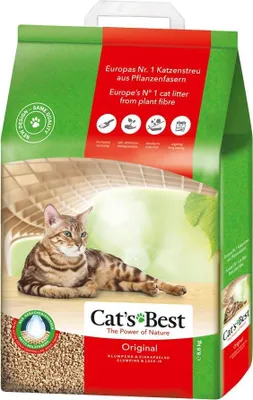 Produktbild von Cat's Best ÖkoPlus Katzenstreu 20l