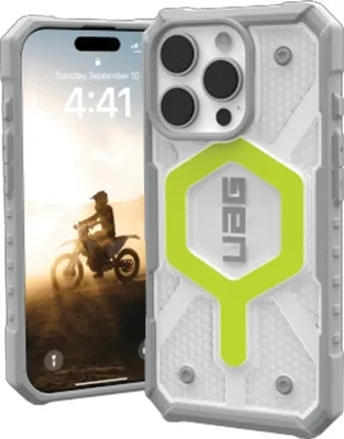 Produktbild von Urban Armor Gear Pathfinder, Cover, Apple, iPhone 16 Pro, 16 cm (6.3"), Grau