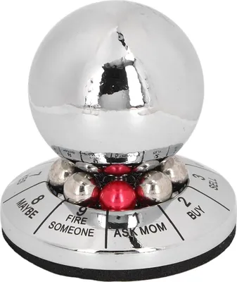 Produktbild von Entscheidungsball Metall-Fidget-Spinner – Stressabbau Schicksalsvorhersageball, Schreibtischdekoration Zuhause/Büro