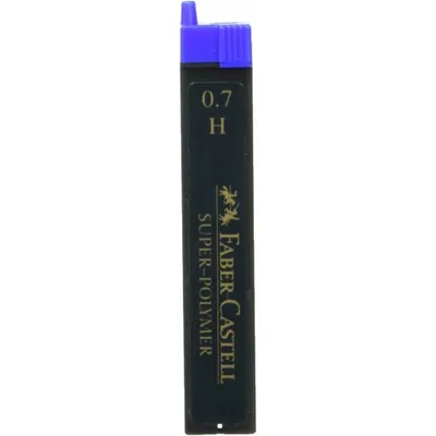 Zdjęcie produktu dla 12 ołówków FABER-CASTELL SUPER-POLYMER H 0,7 mm