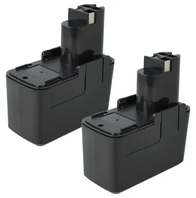 Produktbild von vhbw 2x Akku kompatibel mit Bosch PSB 9.6VSP-2, PSR 9.6VES, PSR 9.6 VE, PSR 9.6VES-2 Werkzeug (2000 mAh, NiMH, 9,6 V)