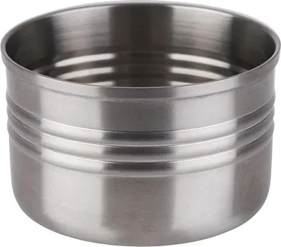 Produktbild von APS 40654 Schale SNACKCAN, Edelstahl mattiert, Ø 6,5 cm, Höhe 4 cm