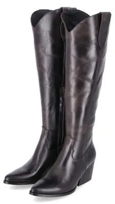 Produktbild von Apple of Eden Damen Westernstiefel Braun Glattleder Größe: 39