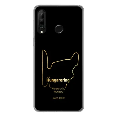Produktbild von MuchoWow® Handyhülle Schutzhülle Hülle für Huawei P30 Lite Hungaroring - Formel 1 - Rennstrecke Silikon Softcase Handy Hülle - Handyhülle