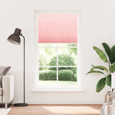 Image de vidaXL Plissé rose 110x200 cm Largeur du tissu 109,4 cm Polyester
