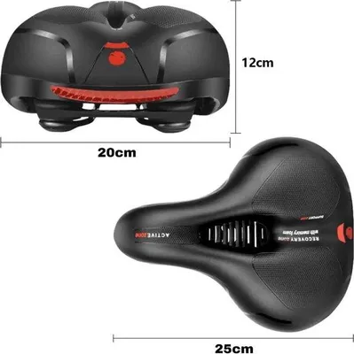 Produktbild von Famanu Fahrradsattel Komfortabel Ergonomisch - Schwarz