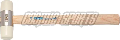 Obrázok produktu pre Palička Unior 820A s mäkkým povrchom, drevenou rukoväťou a vymeniteľnými hlavicami, 40 mm