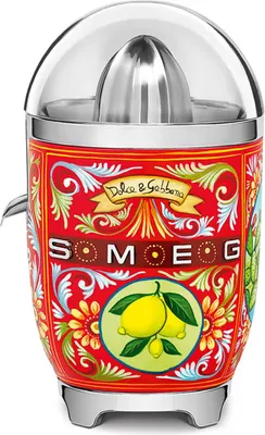 Produktbild von Smeg CJF01DGEU, Zentrifugal-Entsafter, Mehrfarbig, Schritt, Aluminium, 70 W, 220 - 240 V