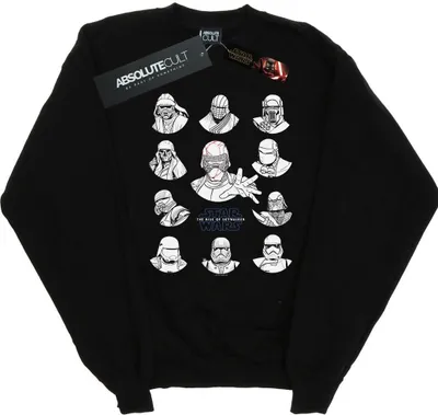 Produktbild von Star Wars: The Rise of Skywalker - "First Order" Sweatshirt für Herren BI51759 (XL) (Schwarz)