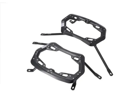 Obrázok produktu pre Montážny systém SW-Motech pre bočné kufríky, určený pre motocykle Triumph, striebornej farby, univerzálna veľkosť