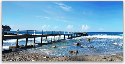 Produktbild von Glasbilder 120x60 Wandbild Druck auf Glas Meer Strand Landschaft
