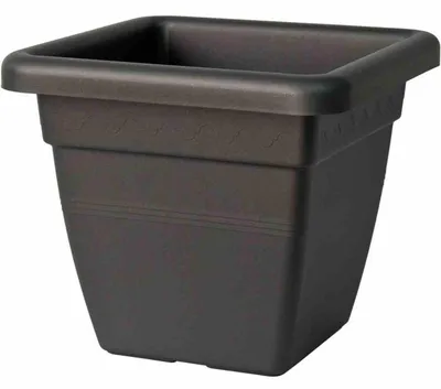 Image de Bac KREA carré 30 cm anthracite