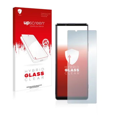 Produktbild von upscreen Schutzglas für Sony Xperia 1 II Schutzfolie Panzer Folie Glas Display Schutz klar