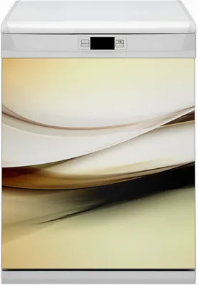 Obrázok produktu pre Magnetická fólia na magnety do umývačky riadu Magnet do umývačky riadu 60x80 cm dekor - Abstraction Beige