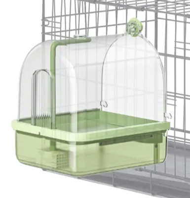 Productafbeelding van Badje voor Vogelkooi met Speelplaats en Zitstok