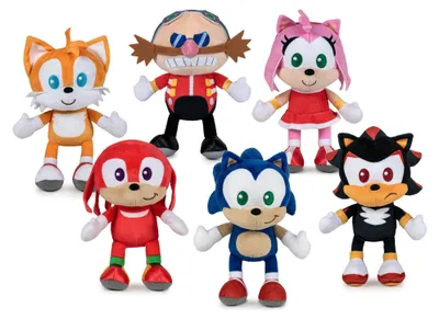 Produktbild von Sonic Plüschfiguren Cute 22 cm Sortiment (12)