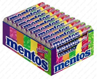 Produktbild von Mentos Rainbow Chews * (40 x 40g)