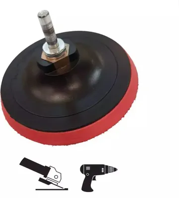 Produktbild von Stützteller M14, 100mm mit zusätzlichem Schaft