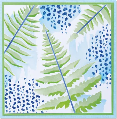Produktbild von Sizzix Layered Stencils "Fern"