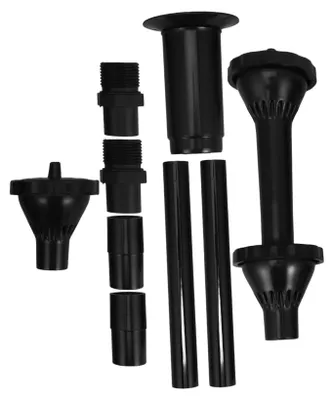 Produktbild von Set mit 9 Sprühköpfen für Teichbrunnen, verstellbare Zubehörteile für Gartensprinkler