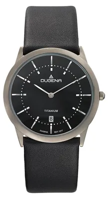Produktbild von Dugena 4460338 Herren-Armbanduhr, Leder-Armband