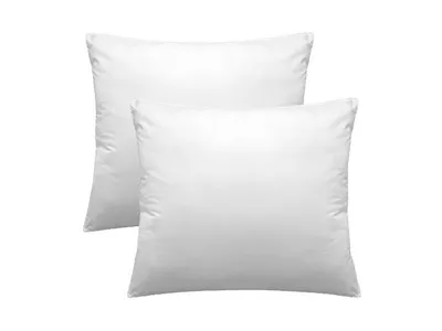 Produktbild von 2-Stk. John Baumwolle Kissen Kopfkissen Super Soft Waschbar Faserbällchen (80 x 80 cm)