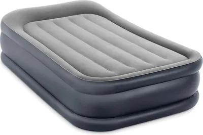 Image de INTEX 64132ND Lit à air DuraBeam Deluxe Pillow Twin 99x191x42cm pompe intégrée