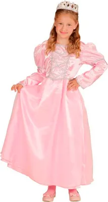 Produktbild von WIDMANN Kinderkostüm Prinzessin rosa Größe 104 / 2-3 Jahre